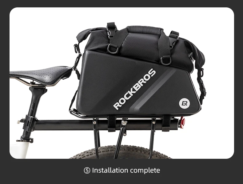 rear pannier dual side configuration