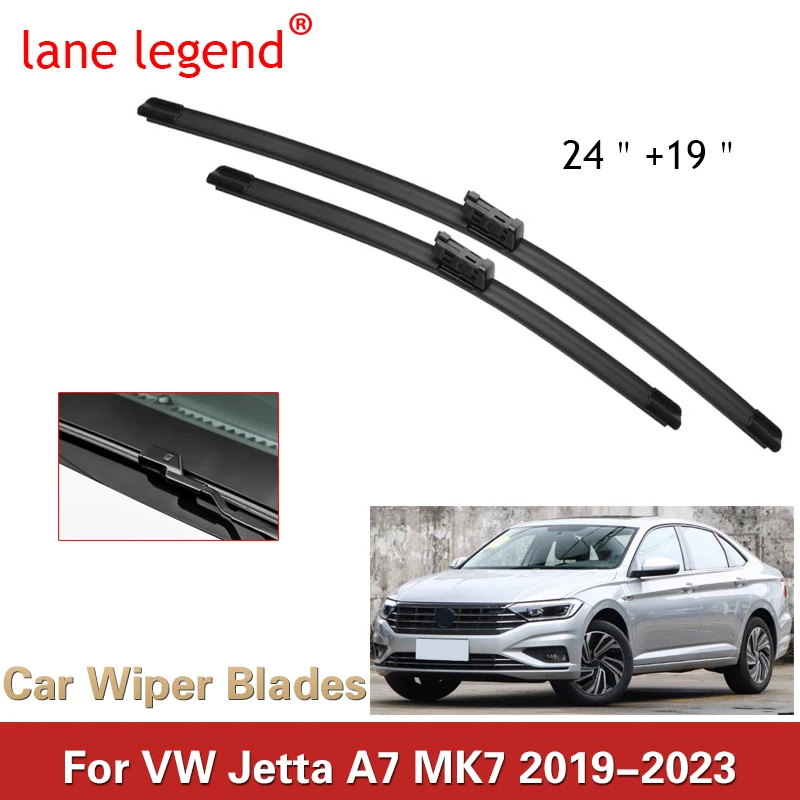 Car Wiper Blade for Volkswagen VW Jetta A7 MK7 2019 - 2023 Front Window Windscreen Windshield Wipers Car Accessories Goods