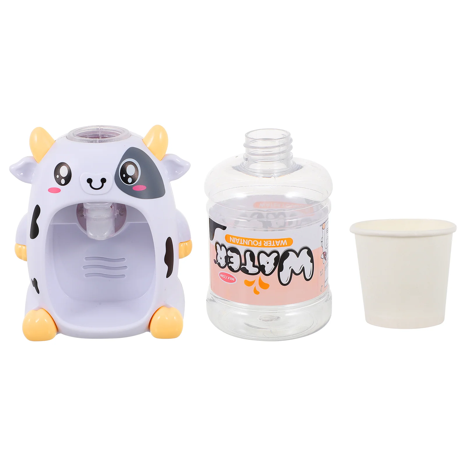 

Mini Water Dispenser Toy Cartoon Hand Press Drink Water Machine Toy Simulation Water Bottle Pump Drinking Fountain Toy For Kids