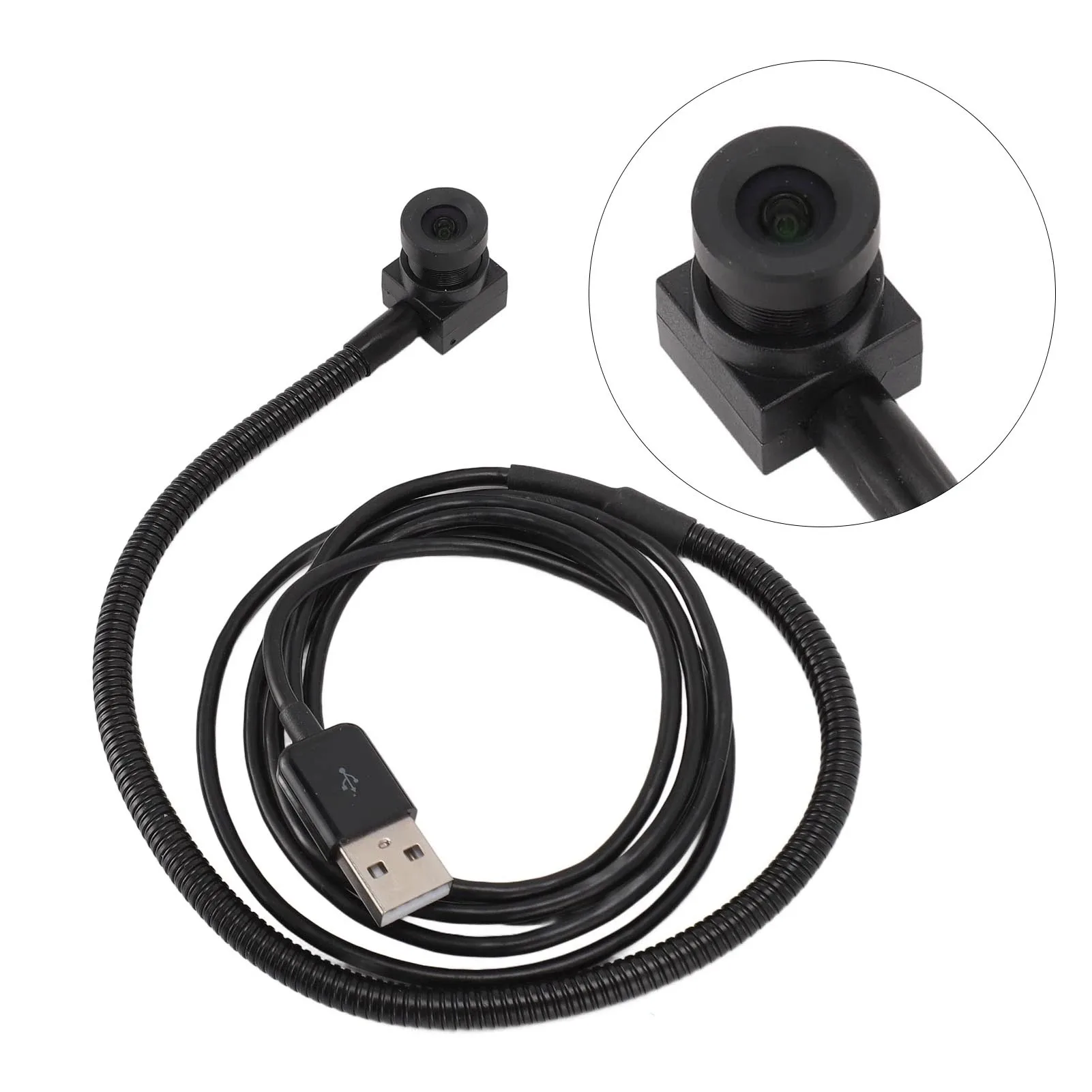 Eye-to-Cam Middle Screen Adjustable Webcam 1080P 5MP 8MP Auto Focus Mini USB Camera Flexible Cable Audio Live Broadcast