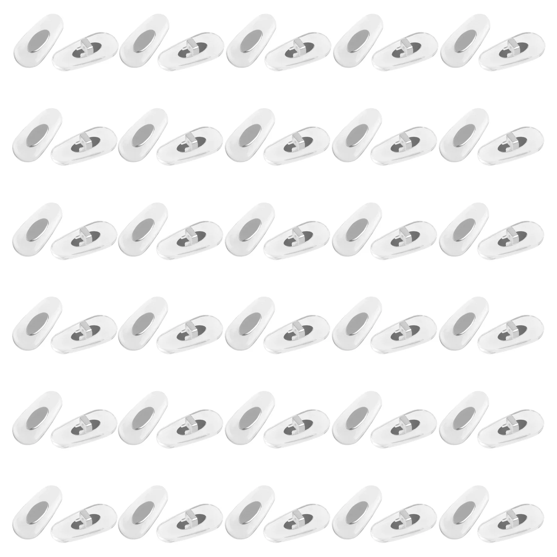 Naselli In Gomma Di Ricambio Bwake Per-Ray-Ban Scuderia Ferrari Collection Rb3715M Telaio Per Occhiali Da Sole 58Mm-Opzioni Multiple