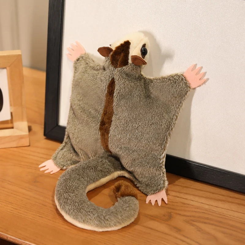 Cartoon Sugar Glider Plush Toy with Magnets
