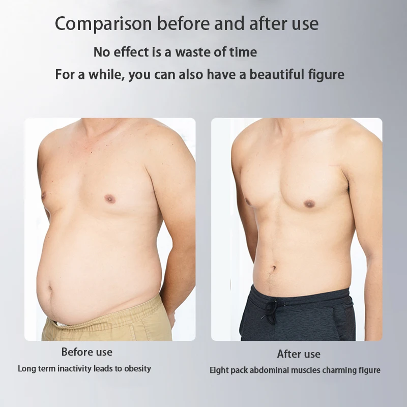 EMS Muscle Stimulator Trainer USB Electric Abs Toner Abdominal Belt Vibration Body Waist Belly Weight Loss Fitness Equipment