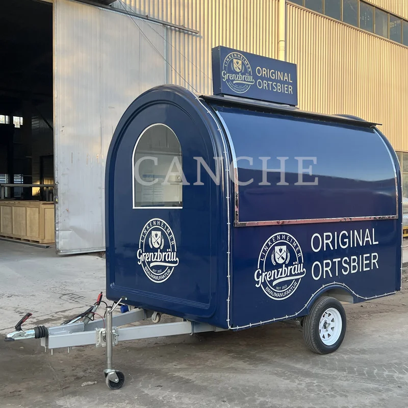Fast Food Carts Halal Grill Kitchen Restaurant Gelato Cart Pizza Truck Mobile Coffee Ice Cream Food Trucks Kiosk Outdoor