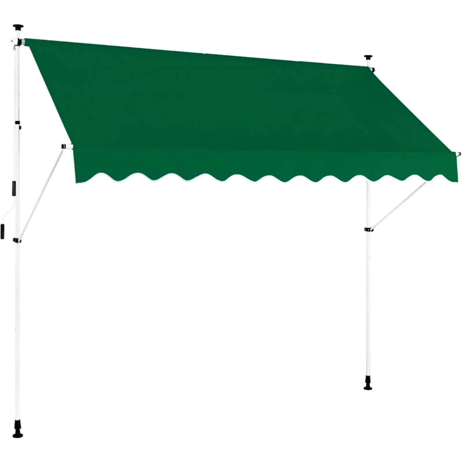 

США ручной выдвижной тент-118 дюйма без винтов наружный солнцезащитный регулируемый тент для беседы с УФ-защитой