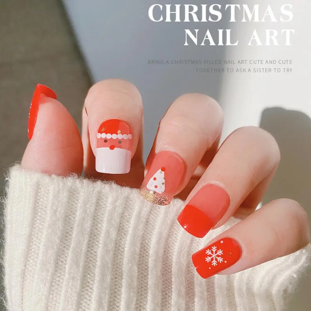 Рисунок 3 - Искусственные ногти для рождественской