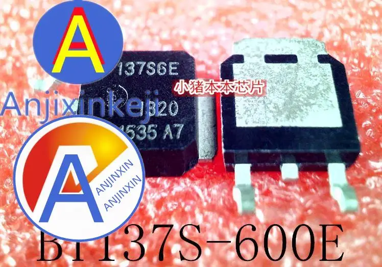 

10 шт., 100% оригинальные новые BT137S-600E Silkscreen 137S6E TO-252