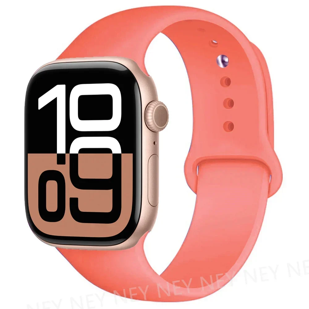 Premium Silicone Sport Watch Band - Versatile Waterproof Strap