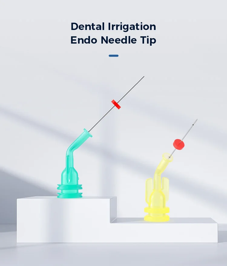 20 Teile/schachtel Dental Bewässerung Endo Nadel Doppel Seite Loch Durchmesser von 0,3 MM für Hintere Zähne Zahnmedizin Material AZDENT – Detail 1