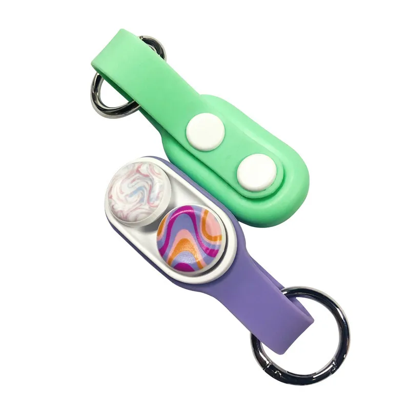 Dropship Best-seller Finger Decompression Toy Pop Puck Fidget Toys Hand  Spinner Magnet Toys Colorful Decompression Toys For Adults Kids Gifts Key  Chain to Sell Online at a Lower Price