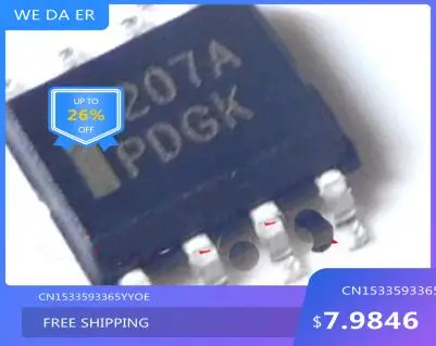 

Free shipping 10 pcs NCP1207ADR2G NCP1207AD 1207A SOP8