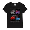 Japans Finest  Supra  R34  NSX  FD3S RX7 Kids T-Shirt Children T-Shirt Cartoons Kid Tee Shirts Casual Clothes Boy Girl Tops 2
