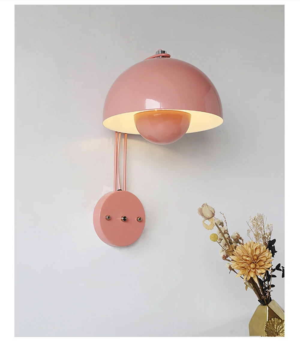 Modern Mushroom Wall Lamp