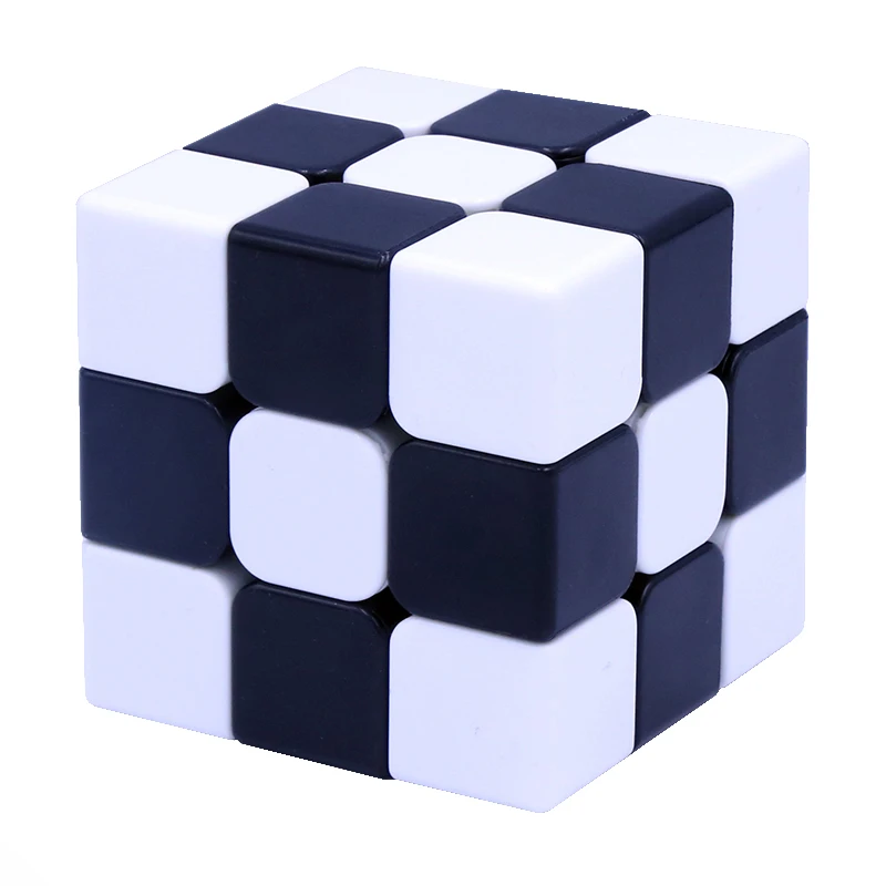 Magic Cubes Chessboard Magic Cubes Black and White Magic Cubes Fidget Cube Racing Magic Cubes Puzzle