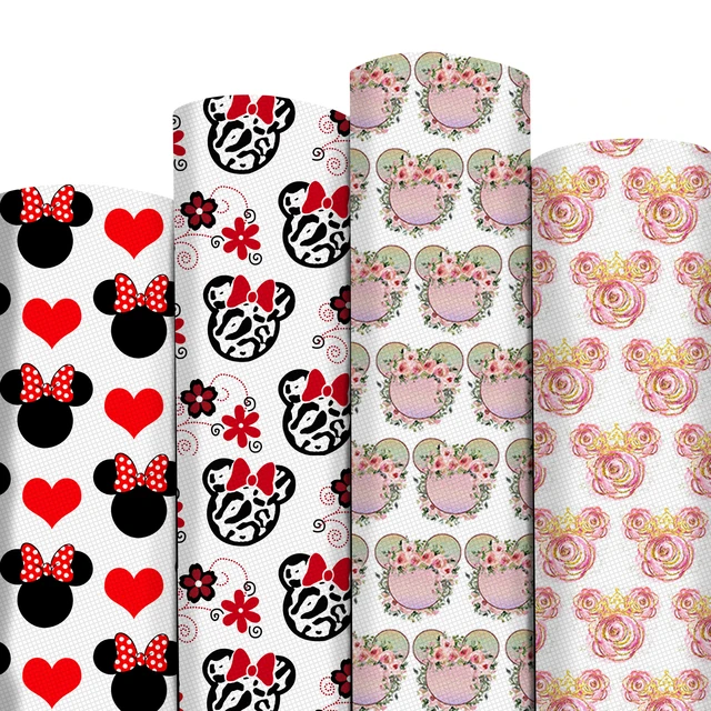 Minnie Mouse LV A4 Faux Leather Sheet – Fauxxy Fabrics