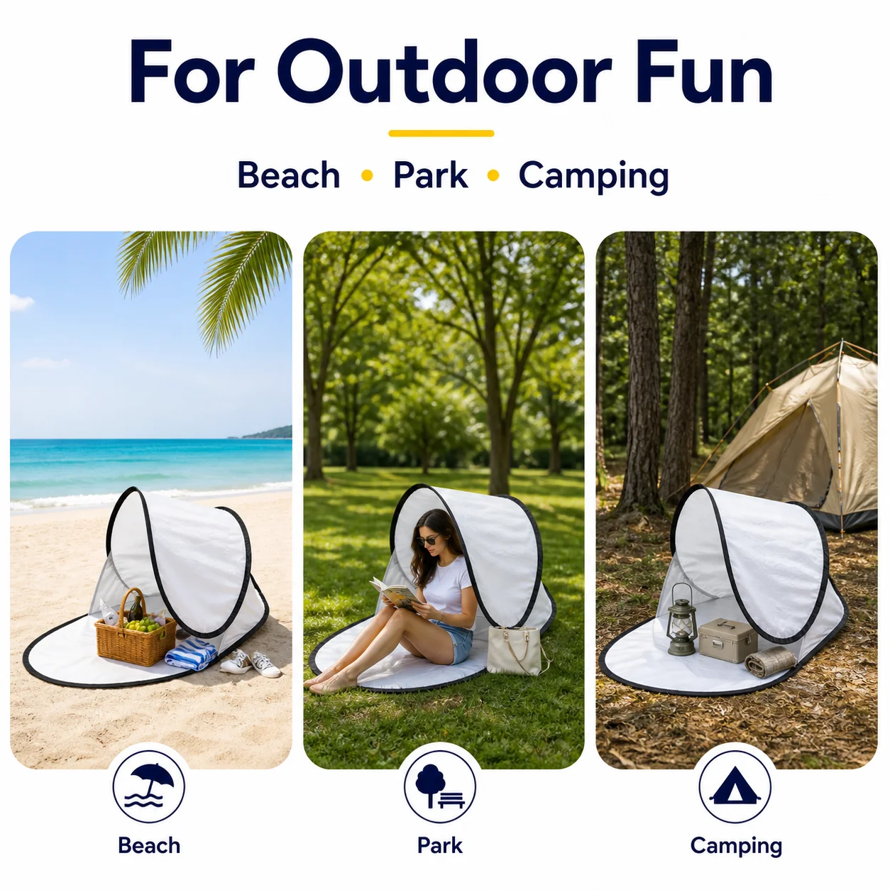  slider image of Outdoor portable automatic pop-up