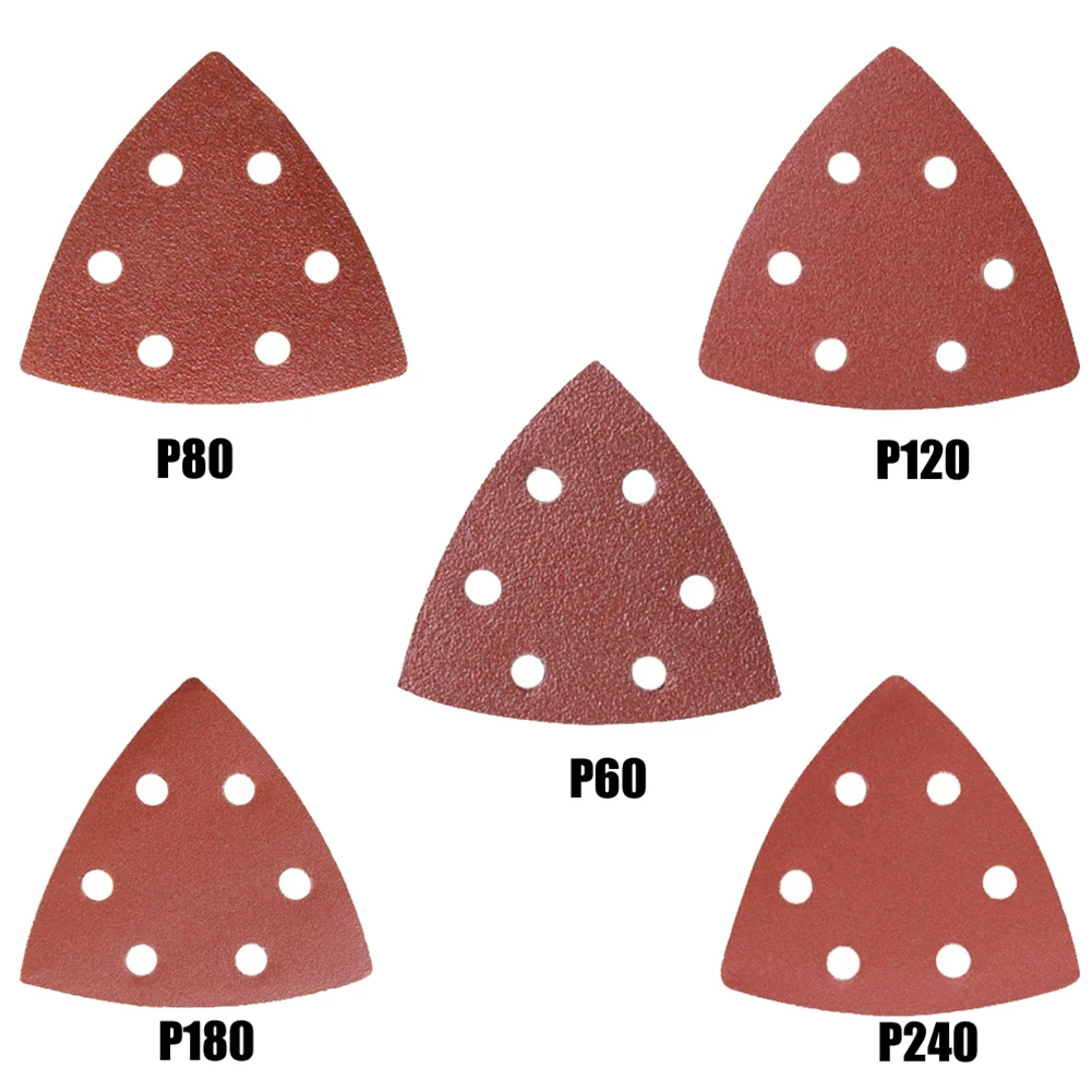 PowerToolSandingPaper25Pcs6Hole608012018024093mmAluminum