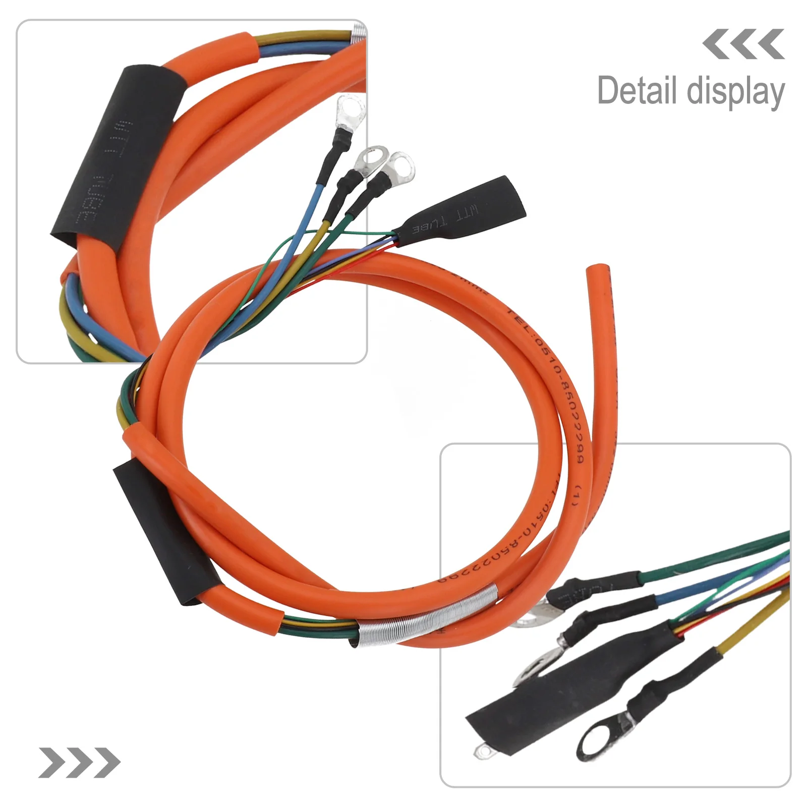 Motor Cable 1000/800W Wheel Hub Engine Hall Senor Connector Wires For Electric Scooter Bicycle 2.0/2.5mm&sup2; Repair Parts Accessory
