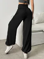 High Waist Women's Leggings Lantern Pants Cuffed Pants Comfortable And Breathable Dance Pant Gym Fitness Jeggings - Image 6