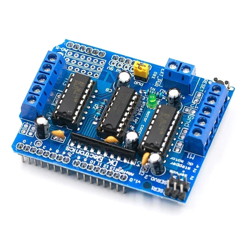 

L293D Motor Drive Shield dual for Duemilanove, Motor drive expansion board motor control shield L293 module PCB RXDNA