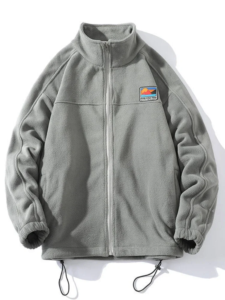 Gmiixder Fall/winter Stand-up Collar Sweatshirt 3