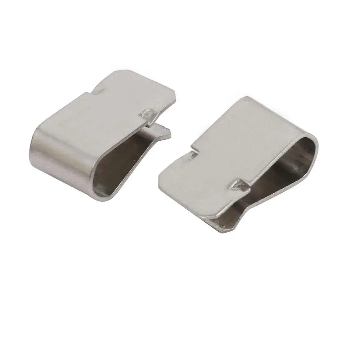 uxcell clipe u em aco inoxidavel tom prata 214mm x 12mm 25 pecas 01