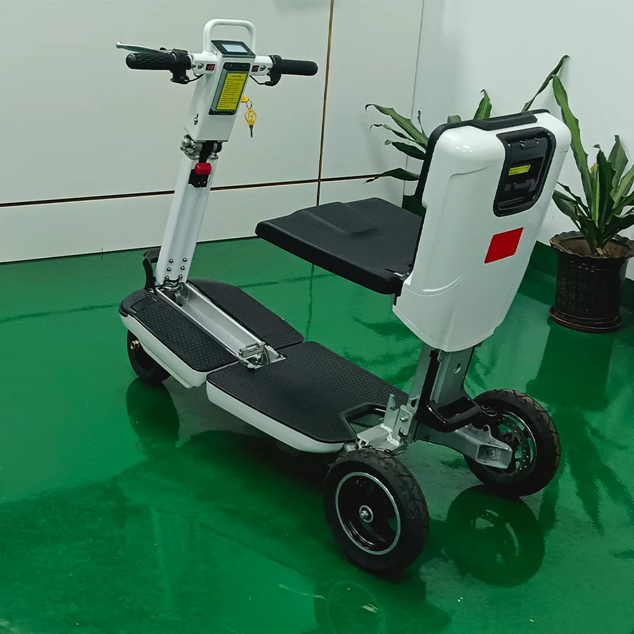 Electric Tricycle Adult Electric Vehicle Lithium Battery Elderly Scooter Foldable and Portable Small Mobility Scooter
