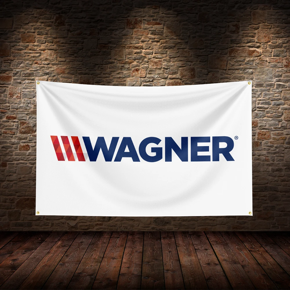 

3x5 Ft W-Wagners Flag Polyester Printed Car Flags for Room Garage Decor