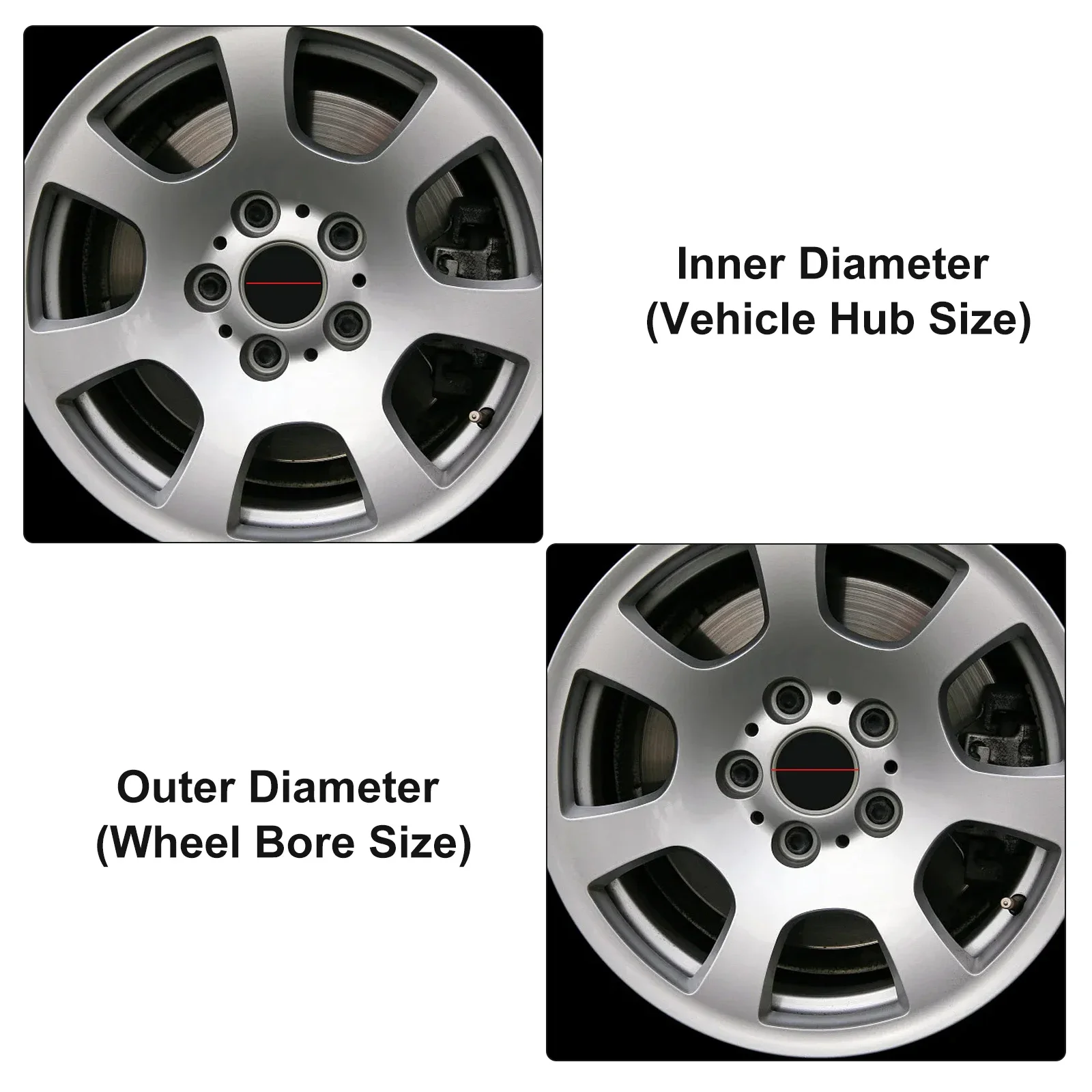 Experience smoother rides today Aluminum Hub Centric Rings 4pcs 64 1mm Car to 73 1mm Wheel Bore Never Break Improved Comfort