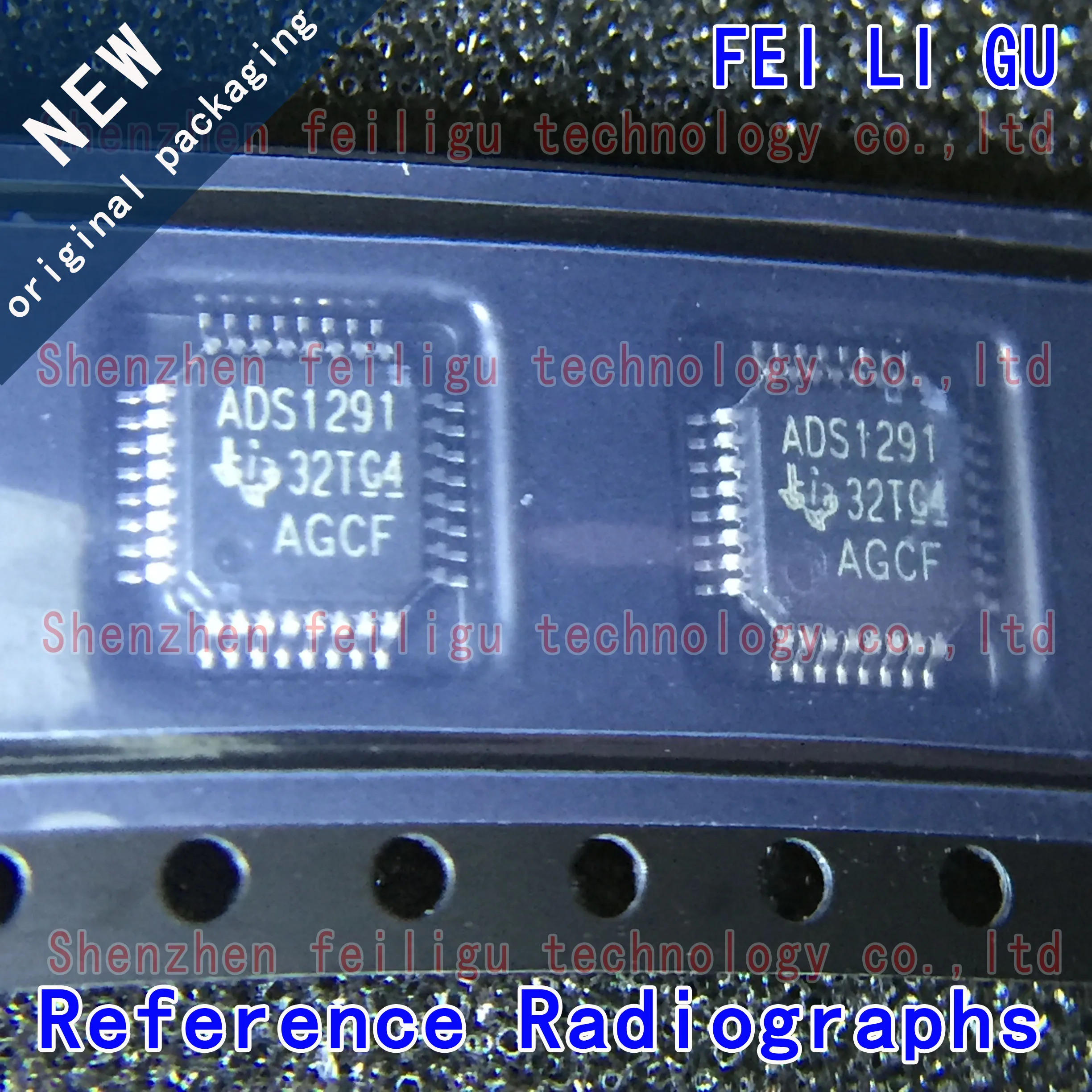 

New and original ADS1291IPBSR ADS1291IPBS ADS1291 TQFP32 24-bit analog front-end IC Electronic components