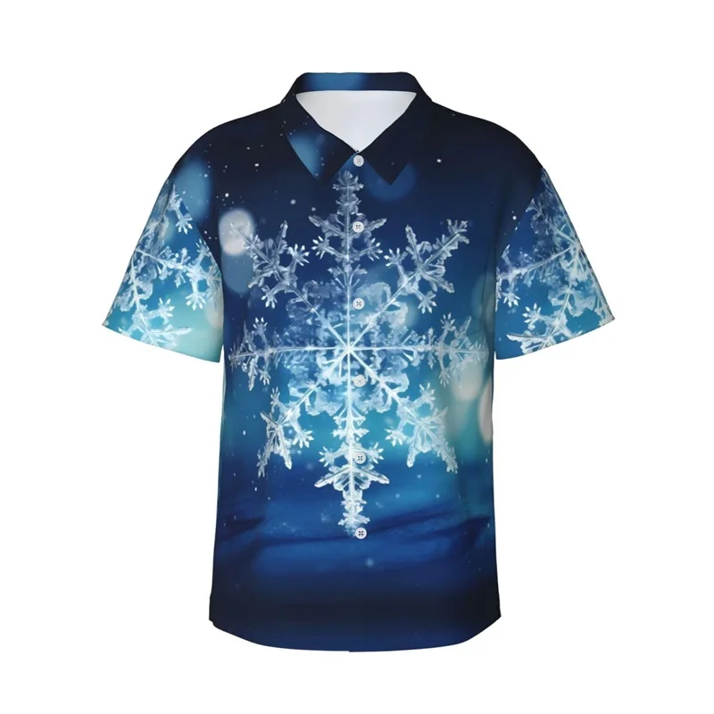 thumbnail image 1 of Camisa hawaiana con estampado de flores en 3D para hombre, informal, con botones, para playa, vacaciones, cubana, camisetas para hombre, blusas, 1 of 5