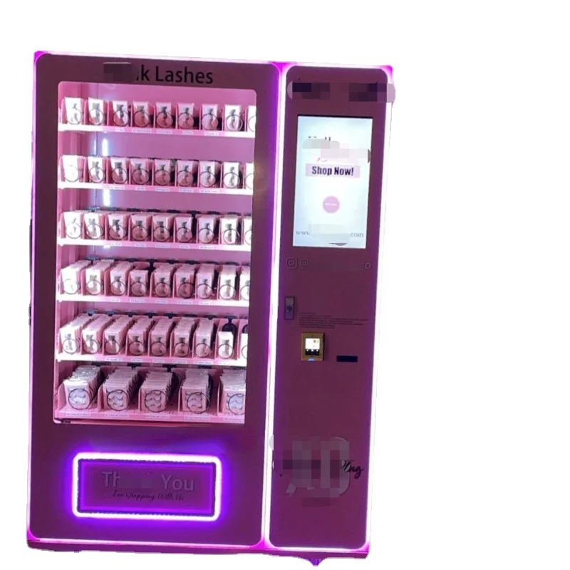 

Wholesale beauty lashes hair Vending Machine with Spiral Dispenser