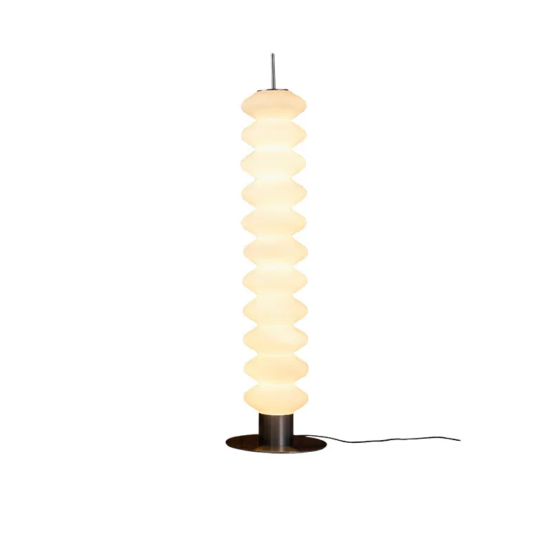 

Creative gourd shaped glass floor lamp light luxury bedroom living room atmosphere