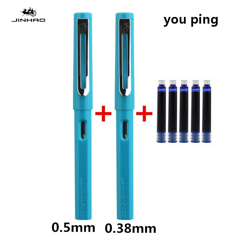 Fountain Pen 5pcs 2pcs Jinhao Ink Business Office School Stationery