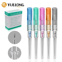 5/10/50PCS Sterile Catheter Piercing Needles 14G 16G 18G 20G 22G I.V Catheter Piercing Needles Body Ear Nose Piercing Needles