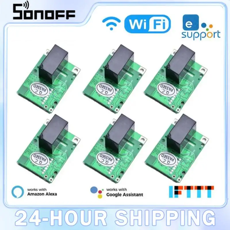 

10 шт., переключатель SONOFF RE5V1C с Wi-Fi, 5 в постоянного тока