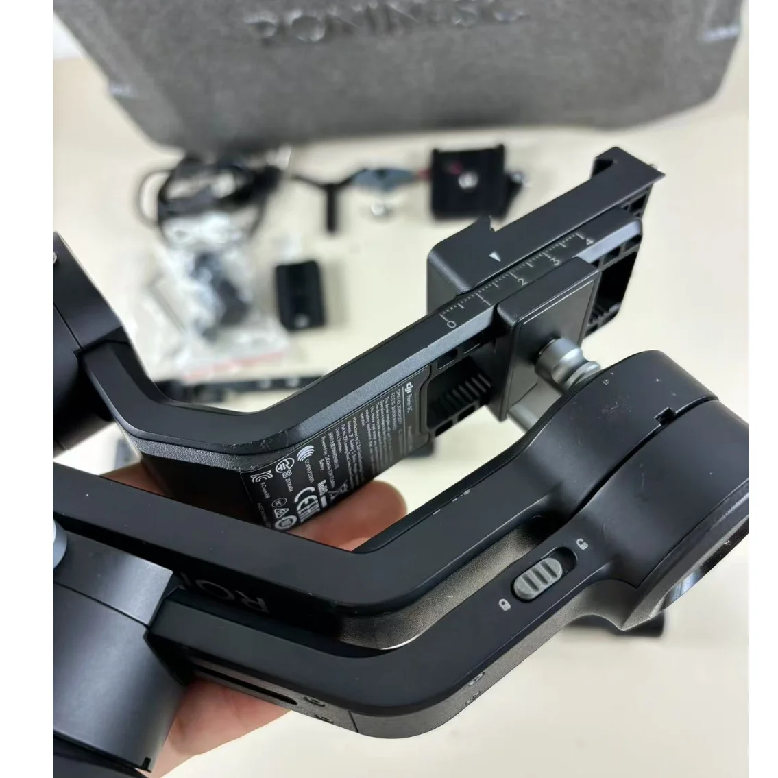 Camera Professional 3 Axis Single-Handed Video Tripods Selfie Remote Control For DJI Ronin SC Gimbal Stabilizer