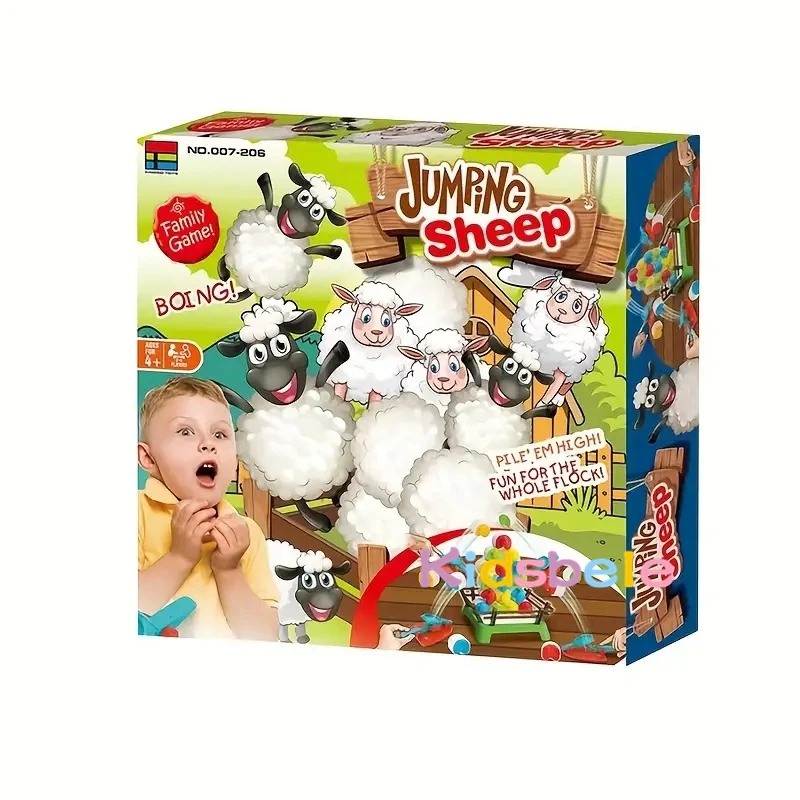 Jumping Sheep Board Game Catapulting Sheep Game For 4-12 kids Shoot Tabletop Family Xmas Gifts For Children