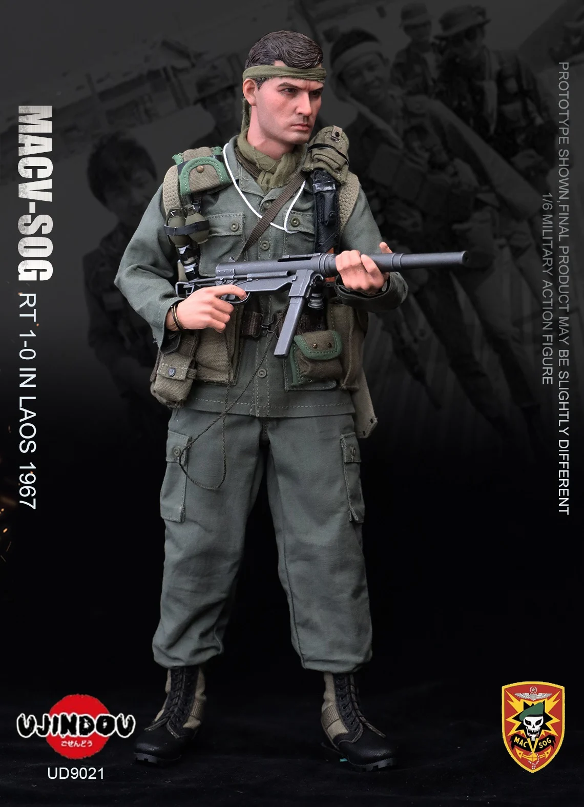 Vietnam quality MACV SOG Green Rivet
