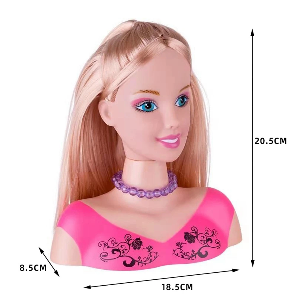 Metade Do Corpo Meninas Maquiagem Penteado Formação Boneca Cosméticos  Cabeça Criança Fingir Jogar Brinquedo Boneca Moda Para A Prática De  Maquiagem Presente - Brinquedos De Moda E Beleza - AliExpress