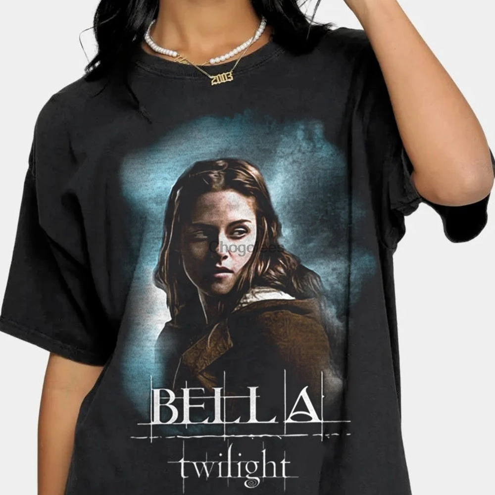 Vintage Bella Swan Shirt The Original Twilight Twitlight Movie Meme Moon BG141 |