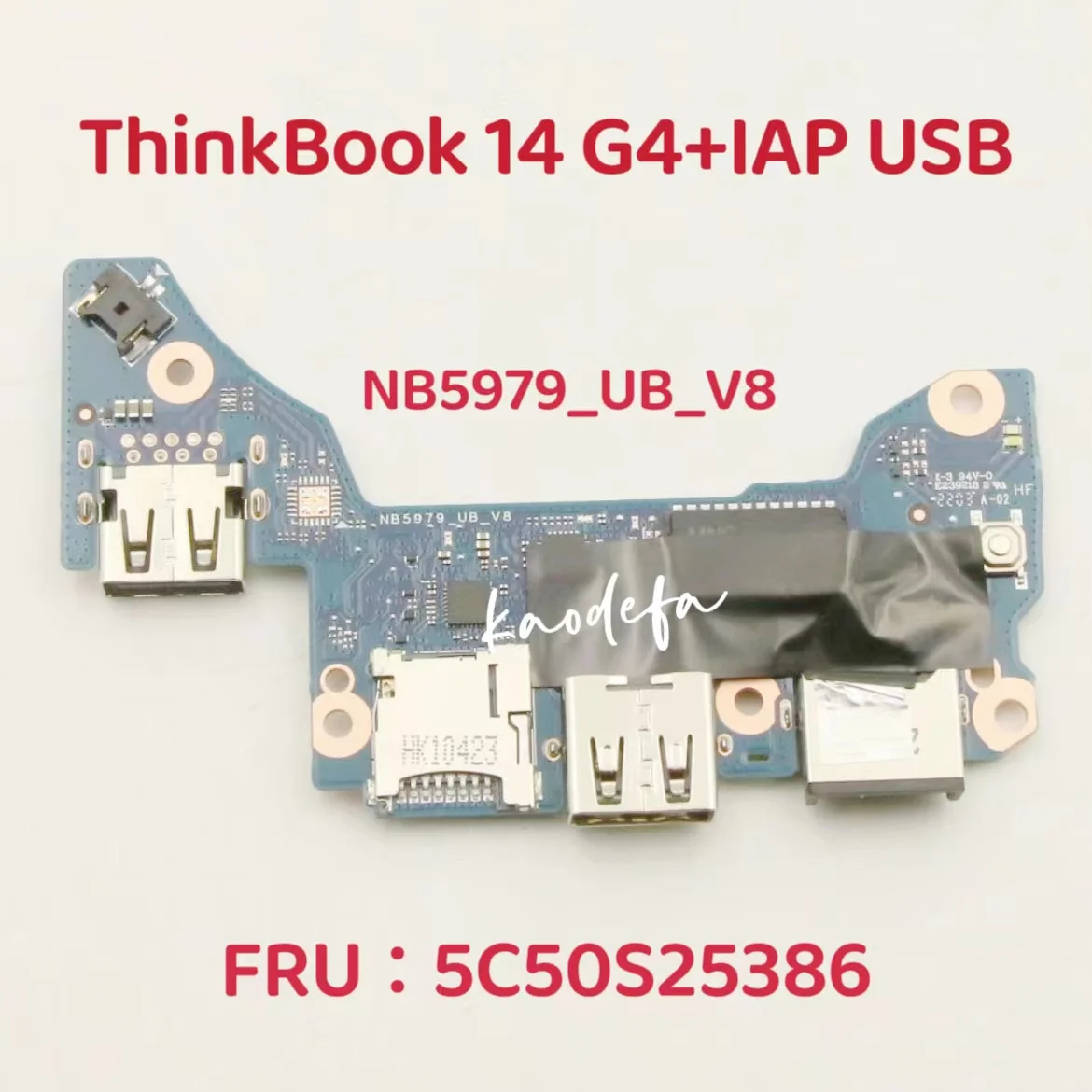 Muslimfor Lenovo Thinkbook 14 G4 + Iap Usb Wlan Power Button Board Fru: Muslimate