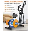 pooboo Elliptical Machine, Elliptical Exercise Machine with 16-Level Resistance&Hyper-Quiet Magnetic Driving System 1