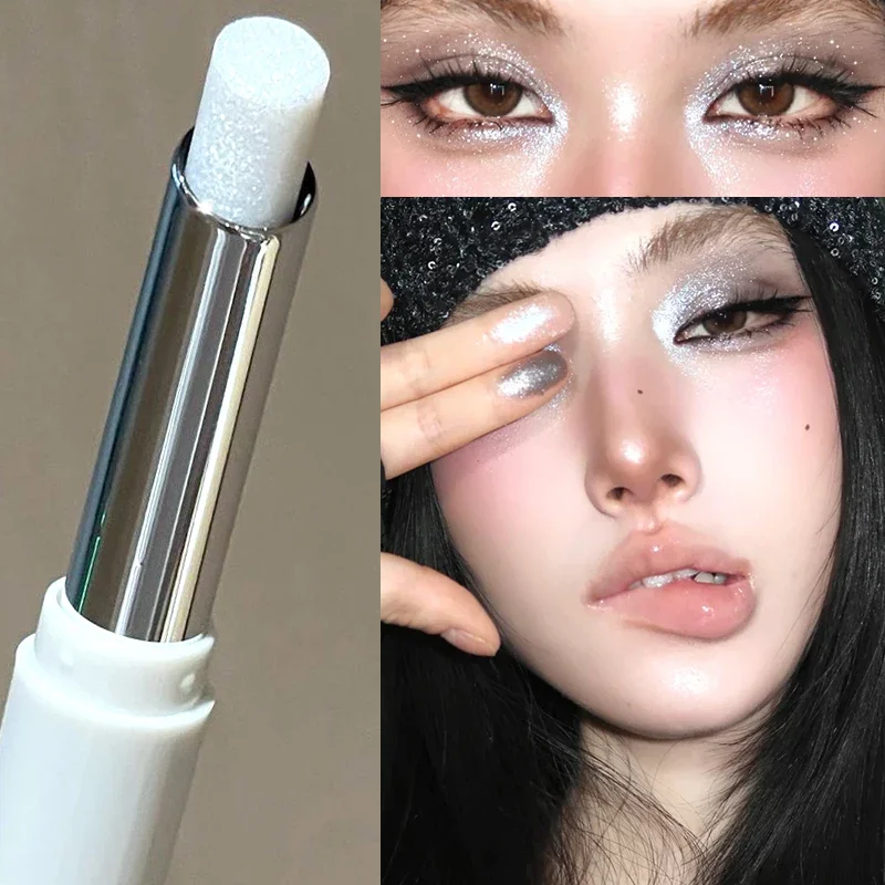 Pearlescent Eyeshadow Stick Waterproof Long Lasting Highlighter Pen_voghion.com