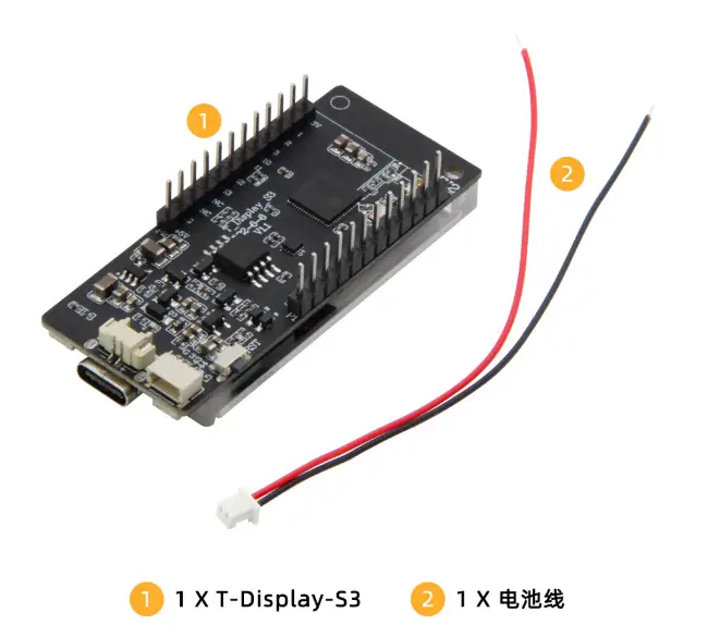 LILYGO T-Display-S3 1.9-Inch LCD Display Development Board with WiFi & Bluetooth 5.0 Wireless Module image 7