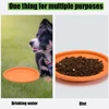 Large dog golden fur pet flying disc toy TPR soft, bite resistant, easy to throw dog flying disc outdoor training dog supplie 3