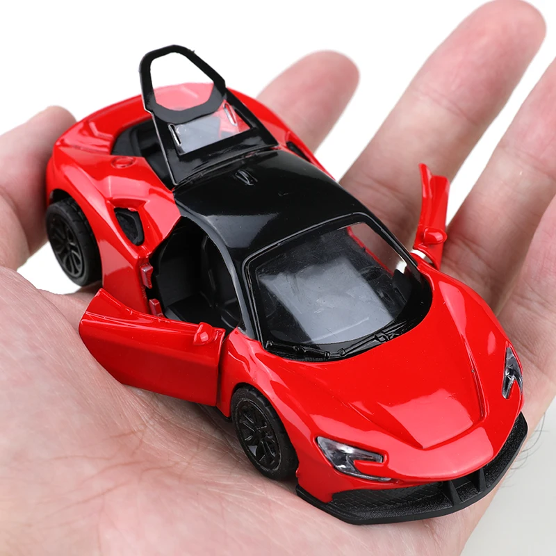 Deluxe Alloy Toy Car - Realistic Children's Racing Sports Vehicle