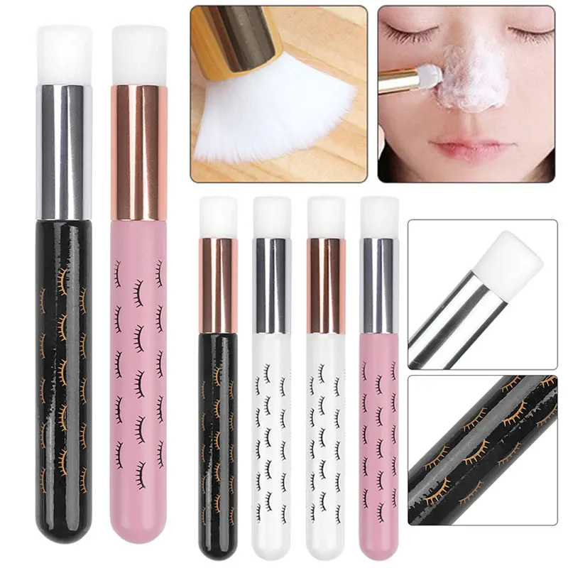 

Lash Shampoo Brushes Eyelash Extension Nose Cleaning Brush Blackhead Remover Lash Cleanser Cosmetic Deep Cleansing Tool