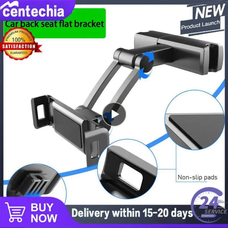 

Car Back Seat Headrest Phone Holder Tablet Stand Rear Pillow Adjustment Bracket For Ipad Auto Backseat Mount 4.7-12.3inch