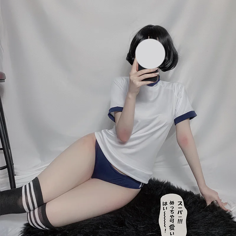 Japanese School Uniform Style Swimsuit Cosplay Costume